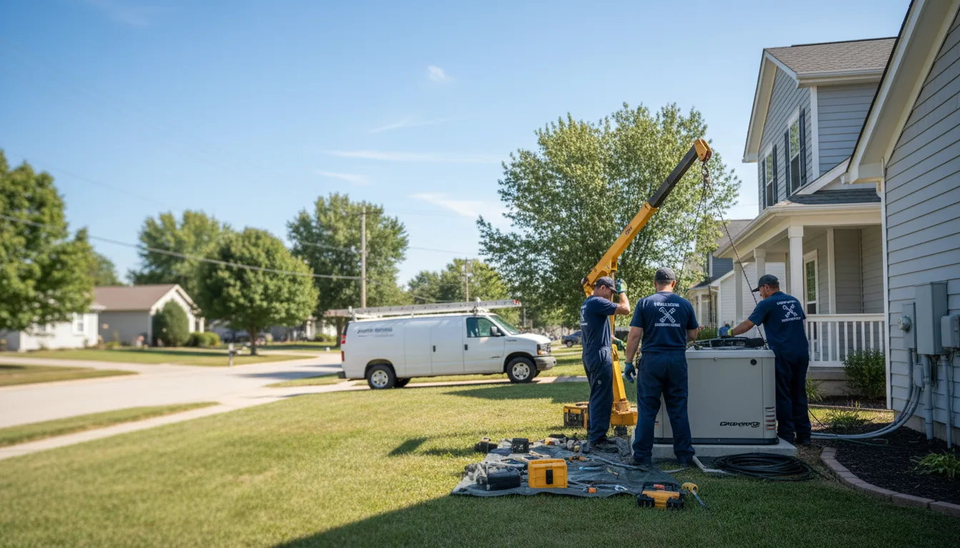 Generator Installation in Versailles, IN near me